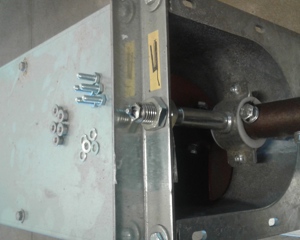 Trough auger extension 1m M205 M&M